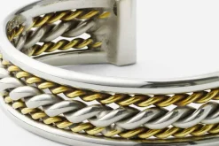 Estrid Ericson Armband Fläta Mellan* Smycken|Tennsmycken