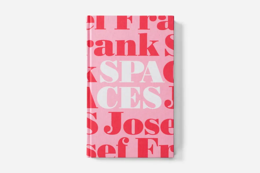 Bok Josef Frank Spaces* Litteratur