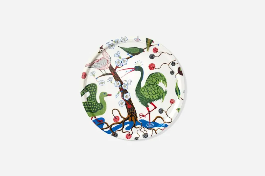 Josef Frank/Svenskt Tenn Bricka Gröna Fåglar* Brickor