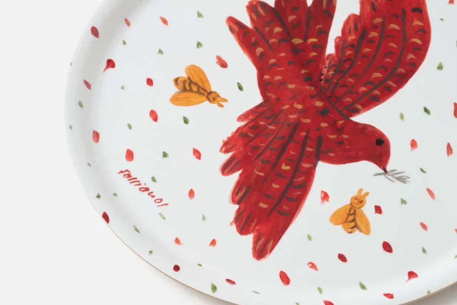 Alekos Fassianos Bricka Under Samma Himmel* Brickor