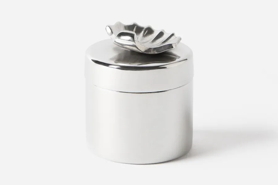 Svenskt Tenn Burk Snäcka* Dekorationsdetaljer|Tenndekorationer