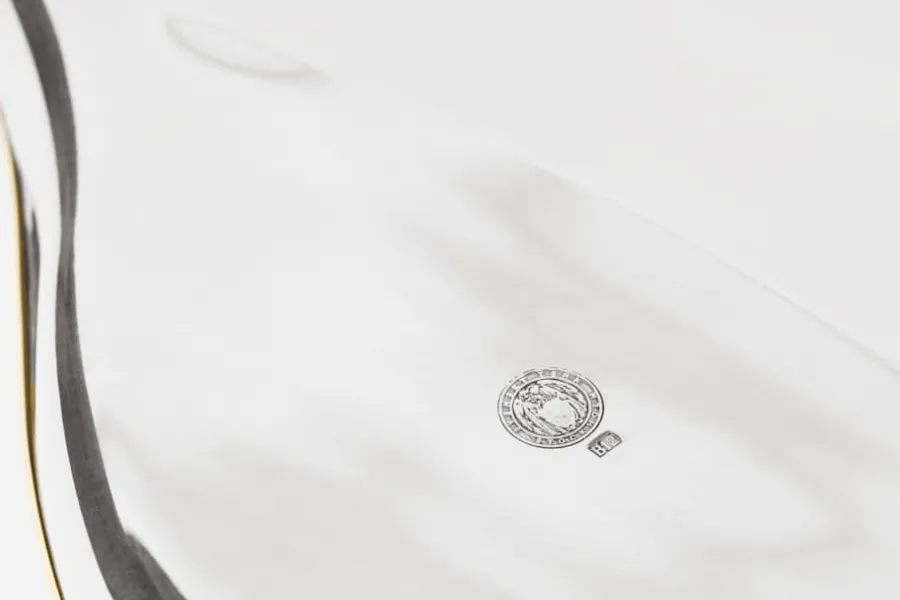 Björn Trägårdh Fat Löv med Mässingskant* Dekorationsdetaljer|Dukningsdetaljer