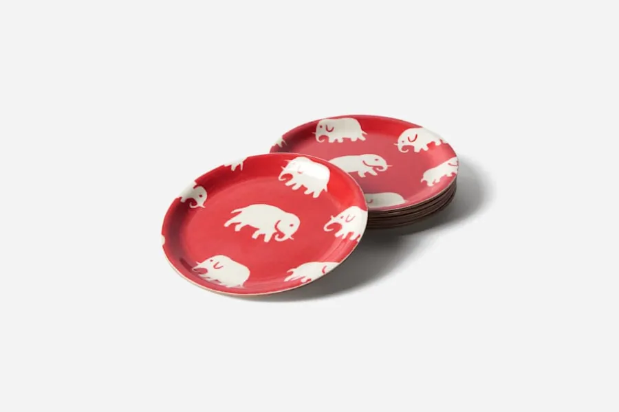 Estrid Ericson/Svenskt Tenn Glasunderlägg Elefant* Underlägg & Tabletter