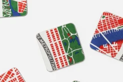 Josef Frank/Svenskt Tenn Glasunderlägg Manhattan* Underlägg & Tabletter