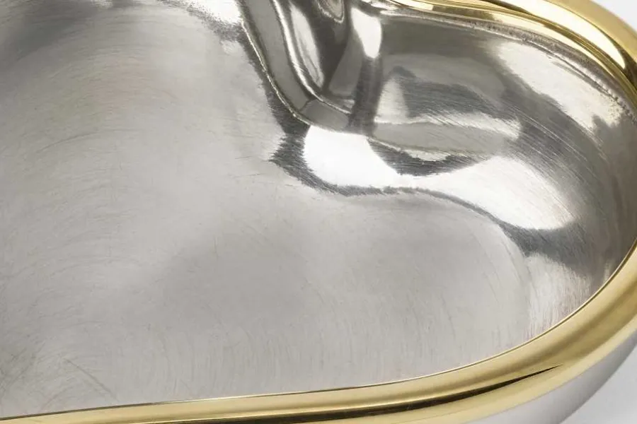 Estrid Ericson Hjärta med Mässingskant* Dekorationsdetaljer|Tenndekorationer