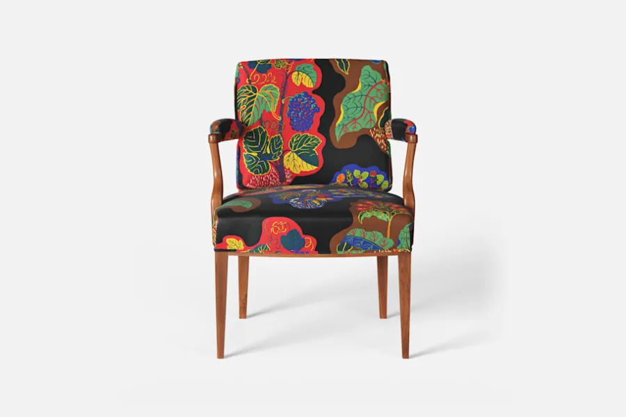 Josef Frank Karmstol 969 Kederband Sitthöjd 47 cm* Fåtöljer|Karmstolar