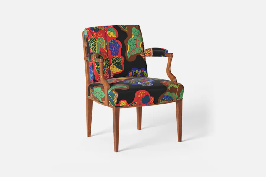 Josef Frank Karmstol 969 Kederband Sitthöjd 47 cm* Fåtöljer|Karmstolar