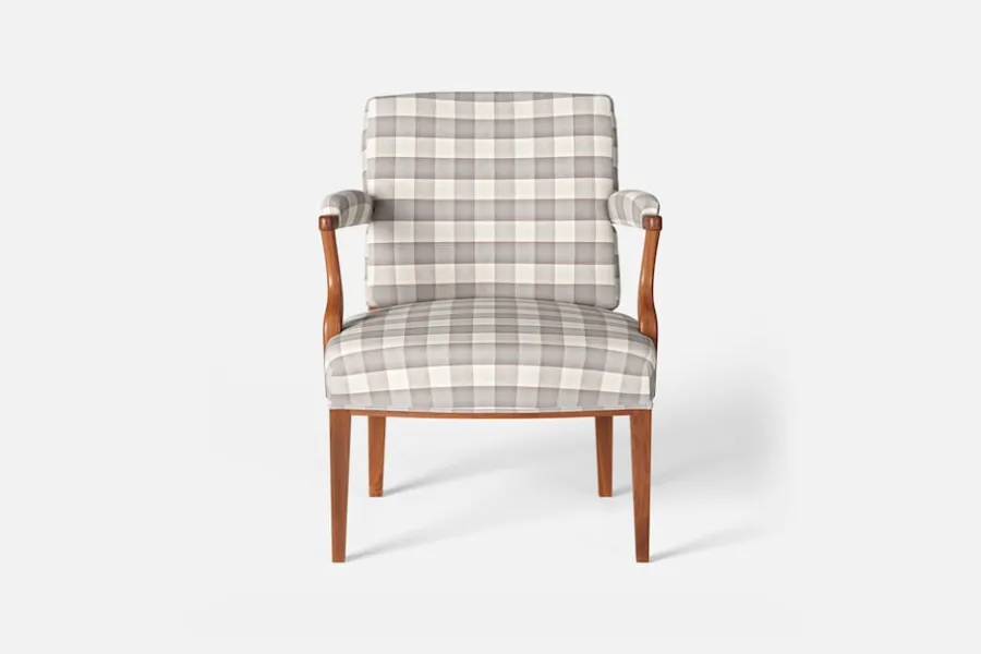 Josef Frank Karmstol 969 Kederband Sitthöjd 43 cm* Karmstolar