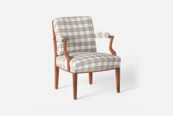 Josef Frank Karmstol 969 Kederband Sitthöjd 43 cm* Karmstolar