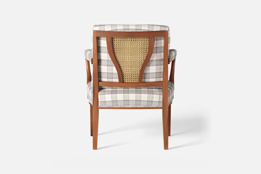 Josef Frank Karmstol 969 Kederband Sitthöjd 43 cm* Karmstolar