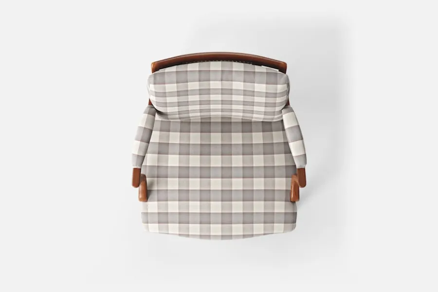 Josef Frank Karmstol 969 Kederband Sitthöjd 43 cm* Karmstolar