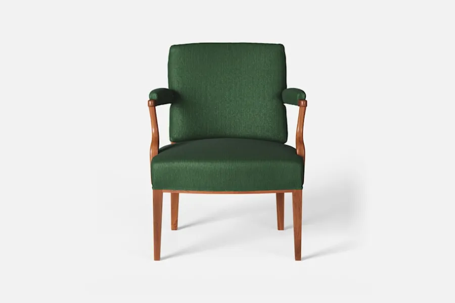 Josef Frank Karmstol 969 Kederband Sitthöjd 43 cm* Karmstolar