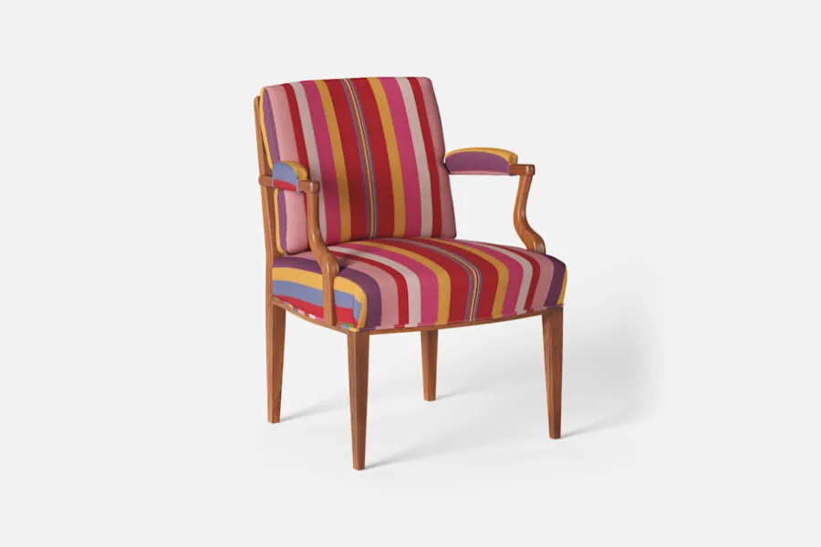 Josef Frank Karmstol 969 Kederband Sitthöjd 47 cm* Fåtöljer|Karmstolar