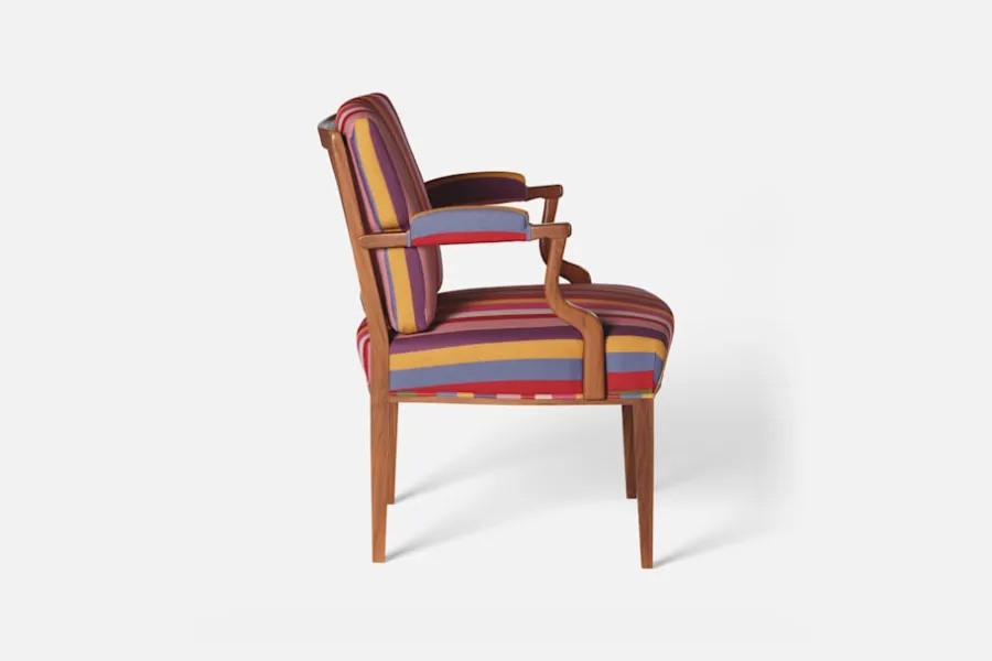 Josef Frank Karmstol 969 Kederband Sitthöjd 47 cm* Fåtöljer|Karmstolar