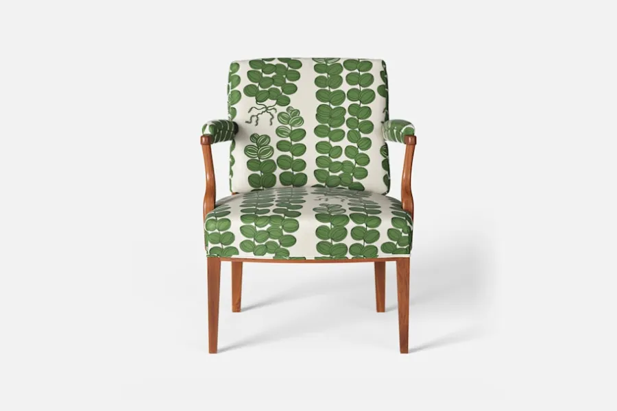 Josef Frank Karmstol 969 Kederband Sitthöjd 43 cm* Karmstolar