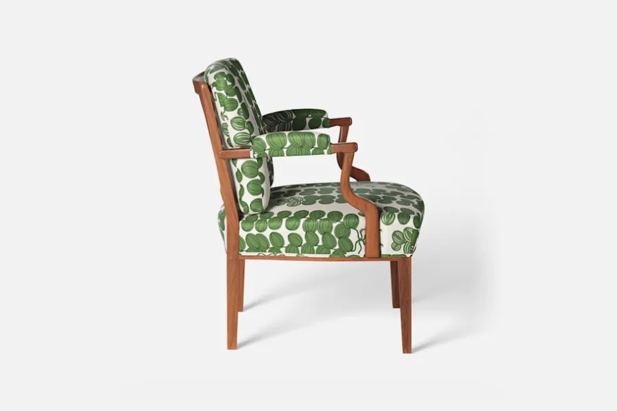 Josef Frank Karmstol 969 Kederband Sitthöjd 43 cm* Karmstolar