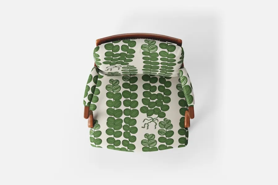 Josef Frank Karmstol 969 Kederband Sitthöjd 43 cm* Karmstolar