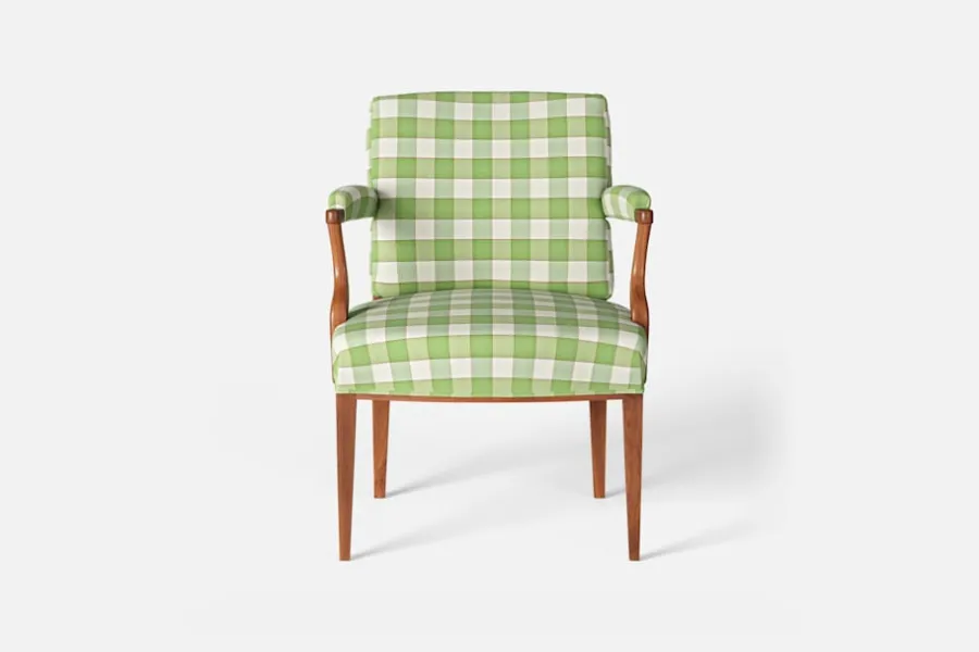 Josef Frank Karmstol 969 Kederband Sitthöjd 47 cm* Fåtöljer|Karmstolar