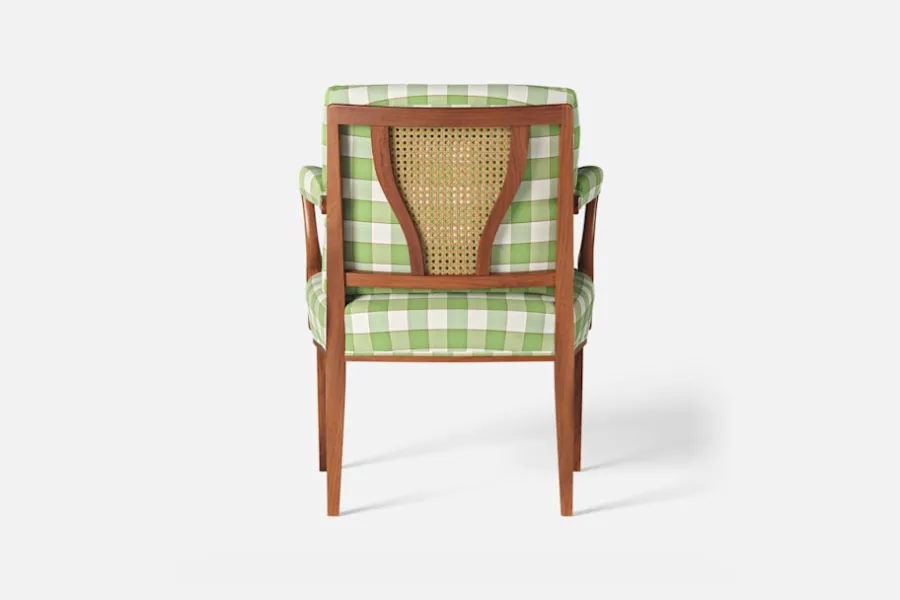 Josef Frank Karmstol 969 Kederband Sitthöjd 47 cm* Fåtöljer|Karmstolar