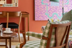 Josef Frank Karmstol 969 Kederband Sitthöjd 47 cm* Fåtöljer|Karmstolar