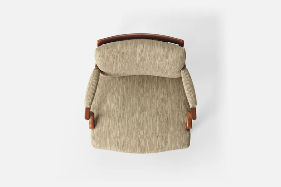 Josef Frank Karmstol 969 Kederband Sitthöjd 47 cm* Fåtöljer|Karmstolar