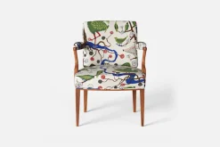Josef Frank Karmstol 969 Kederband Sitthöjd 47 cm* Fåtöljer|Karmstolar