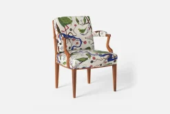 Josef Frank Karmstol 969 Kederband Sitthöjd 47 cm* Fåtöljer|Karmstolar