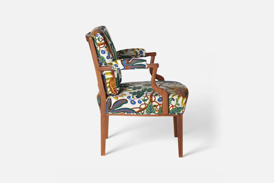 Josef Frank Karmstol 969 Kederband Sitthöjd 43 cm* Karmstolar