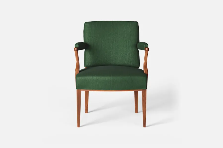 Josef Frank Karmstol 969 Kederband Sitthöjd 47 cm* Fåtöljer|Karmstolar