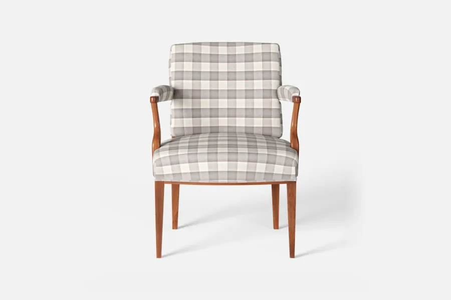 Josef Frank Karmstol 969 Kederband Sitthöjd 47 cm* Fåtöljer|Karmstolar