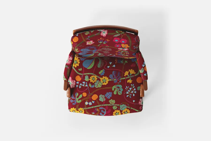 Josef Frank Karmstol 969 Kederband Sitthöjd 43 cm* Karmstolar