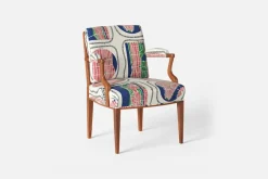 Josef Frank Karmstol 969 Kederband Sitthöjd 47 cm* Fåtöljer|Karmstolar