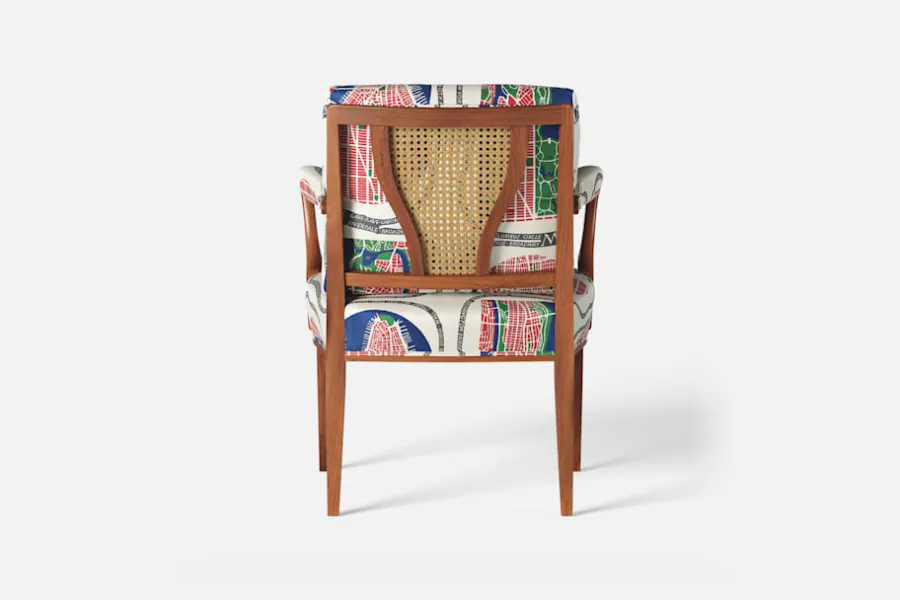 Josef Frank Karmstol 969 Kederband Sitthöjd 47 cm* Fåtöljer|Karmstolar