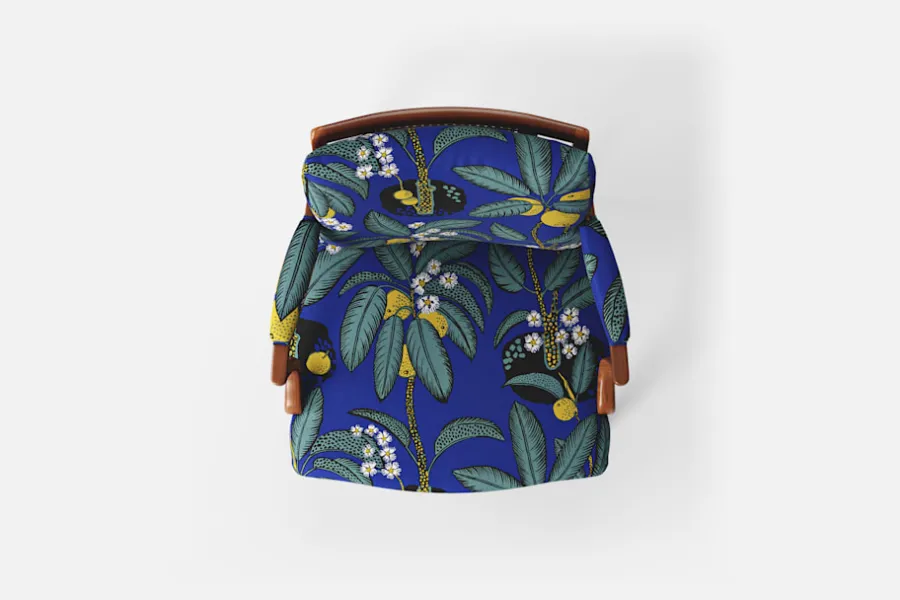 Josef Frank Karmstol 969 Kederband Sitthöjd 47 cm* Fåtöljer|Karmstolar