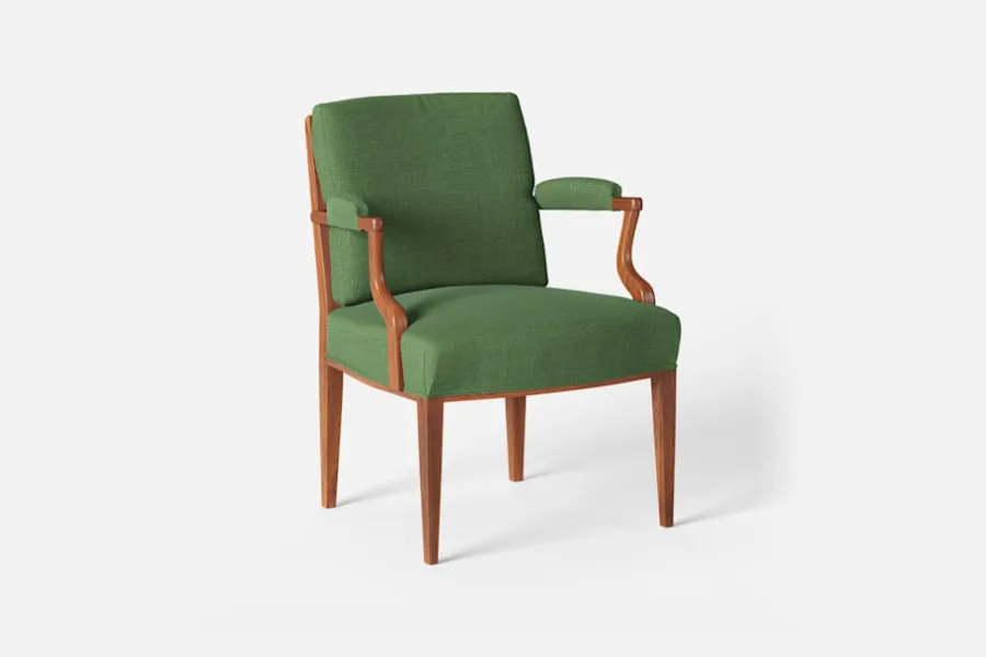 Josef Frank Karmstol 969 Kederband Sitthöjd 47 cm* Fåtöljer|Karmstolar