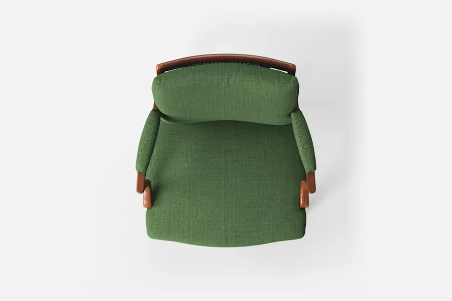 Josef Frank Karmstol 969 Kederband Sitthöjd 47 cm* Fåtöljer|Karmstolar