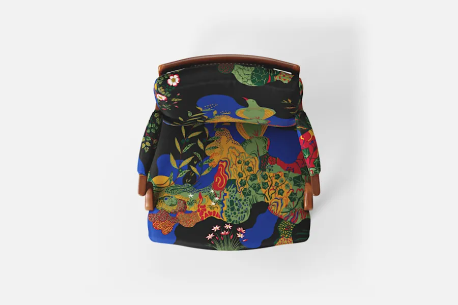 Josef Frank Karmstol 969 Kederband Sitthöjd 43 cm* Karmstolar