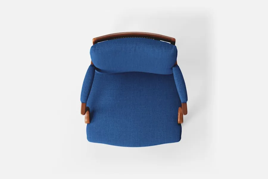 Josef Frank Karmstol 969 Kederband Sitthöjd 47 cm* Fåtöljer|Karmstolar