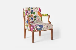 Josef Frank Karmstol 969 Kederband Sitthöjd 43 cm* Karmstolar