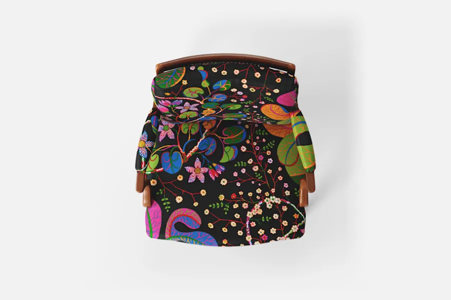 Josef Frank Karmstol 969 Kederband Sitthöjd 43 cm* Karmstolar