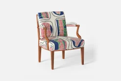 Josef Frank Karmstol 969 Kederband Sitthöjd 43 cm* Karmstolar