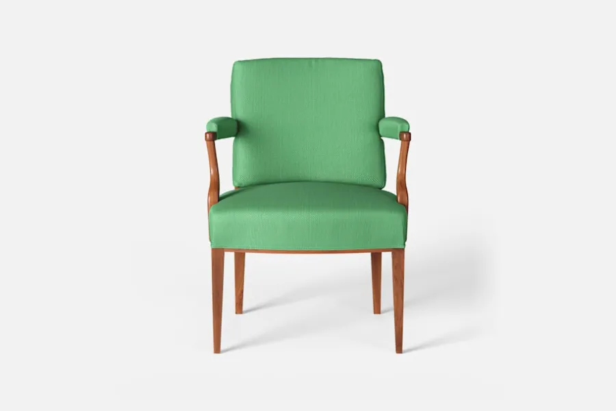 Josef Frank Karmstol 969 Kederband Sitthöjd 47 cm* Fåtöljer|Karmstolar