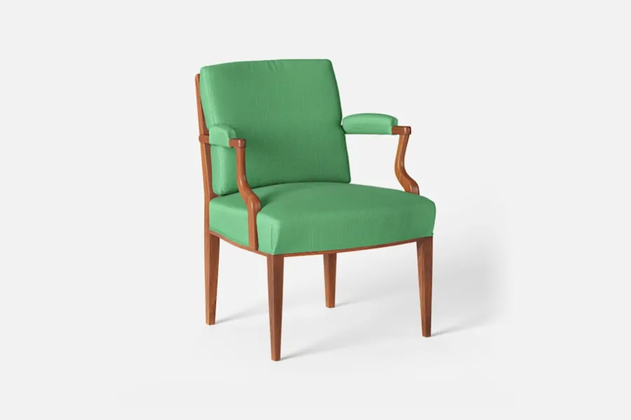 Josef Frank Karmstol 969 Kederband Sitthöjd 47 cm* Fåtöljer|Karmstolar