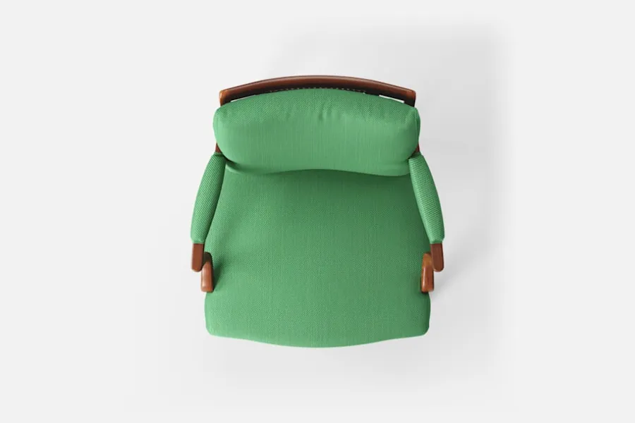 Josef Frank Karmstol 969 Kederband Sitthöjd 47 cm* Fåtöljer|Karmstolar