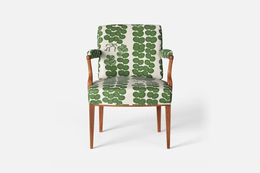 Josef Frank Karmstol 969 Kederband Sitthöjd 47 cm* Fåtöljer|Karmstolar