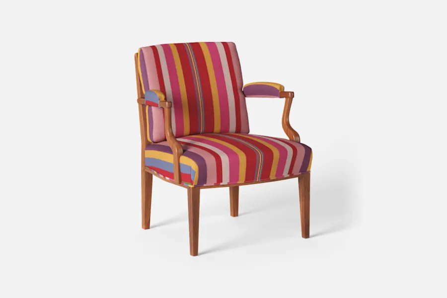 Josef Frank Karmstol 969 Kederband Sitthöjd 43 cm* Karmstolar