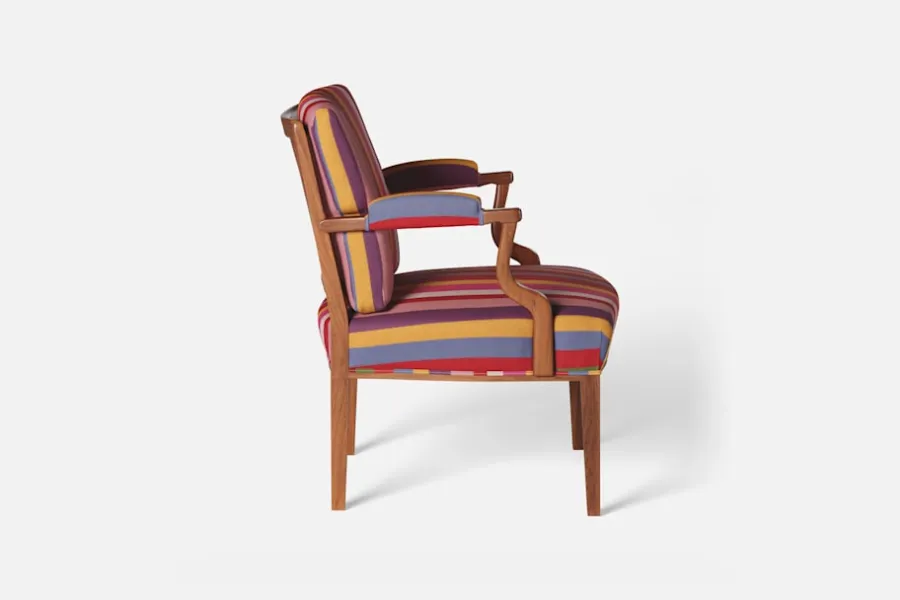 Josef Frank Karmstol 969 Kederband Sitthöjd 43 cm* Karmstolar