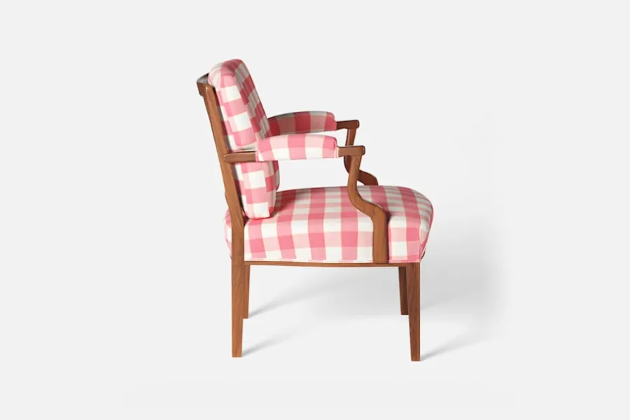 Josef Frank Karmstol 969 Kederband Sitthöjd 43 cm* Karmstolar