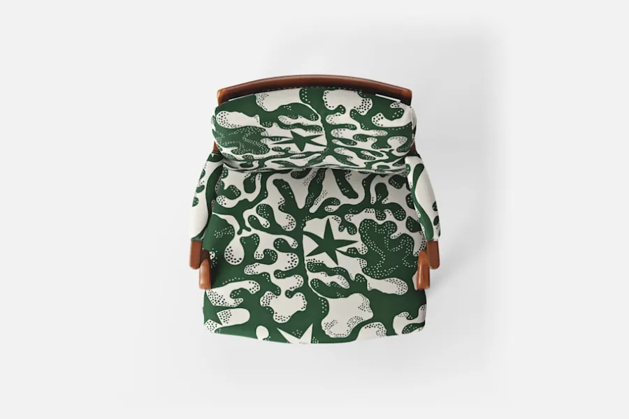 Josef Frank Karmstol 969 Kederband Sitthöjd 47 cm* Fåtöljer|Karmstolar