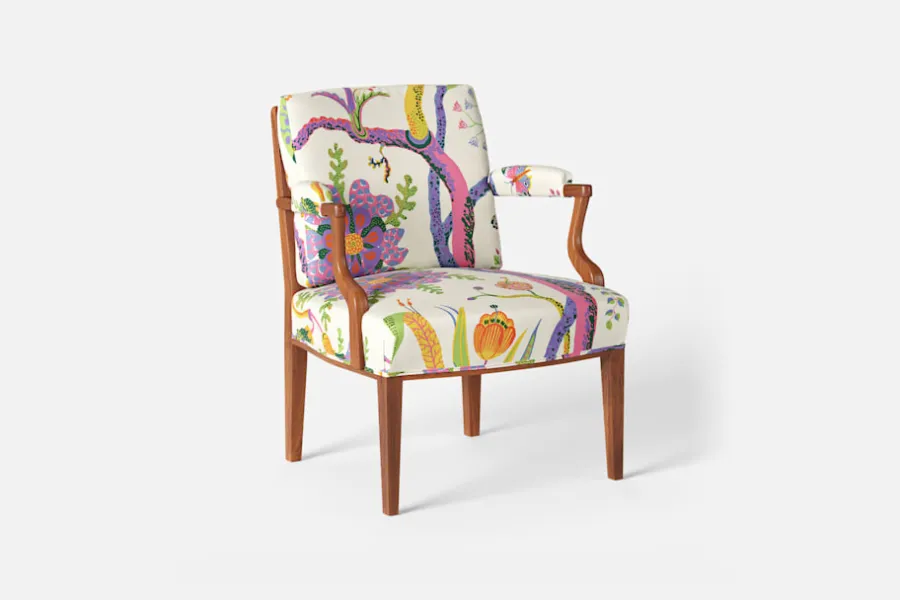 Josef Frank Karmstol 969 Kederband Sitthöjd 43 cm* Karmstolar